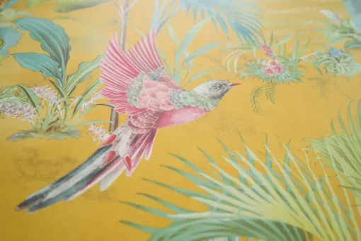 Pip Studio Palm Scene Vliestapete Gelb