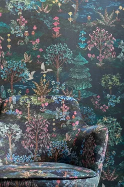 Pip Studio Pip Garden Infinito Wallpower Dunkelblau