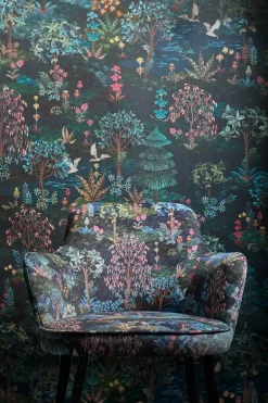Pip Studio Pip Garden Infinito Wallpower Dunkelblau