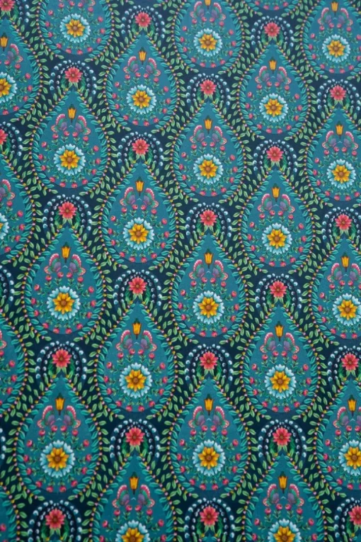 Pip Studio Raindrops Vliestapete Dunkel Blau