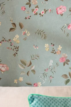Pip Studio Tokyo Blossom Vliestapete Jade Grün
