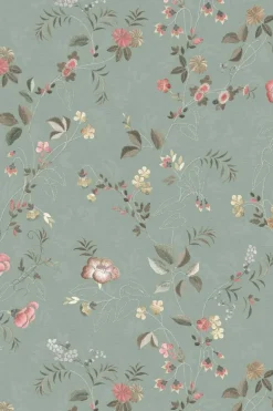 Pip Studio Tokyo Blossom Vliestapete Jade Grün