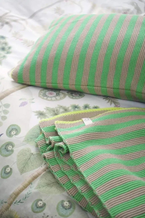 Quilt Bonsoir Stripe Grün