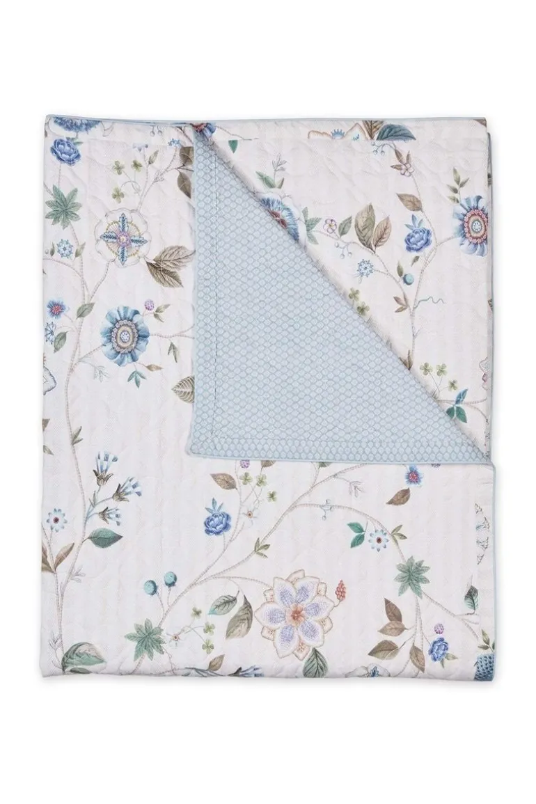 Quilt Flores Bailando Gebrochen Weiss