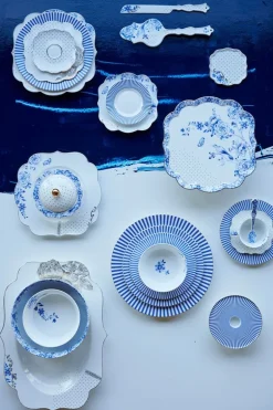 Royal Stripes Essteller Blau 26.5 cm