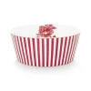 Royal Stripes Schale Dunkelrosa 15cm