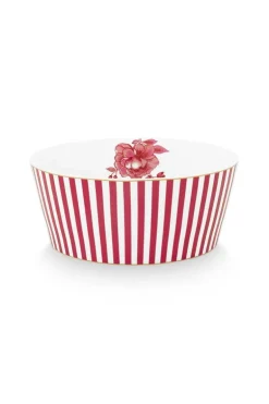 Royal Stripes Schale Dunkelrosa 15cm