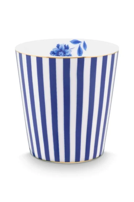 Royal Stripes Tasse & Teebeutelablage Blau