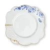 Royal White Frühstücksteller golden dots 23,5 cm
