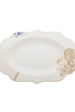 Royal White Oval Servierschale 40 cm