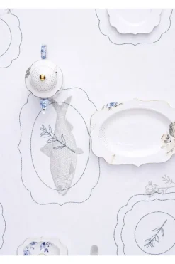 Royal White Oval Servierschale 40 cm