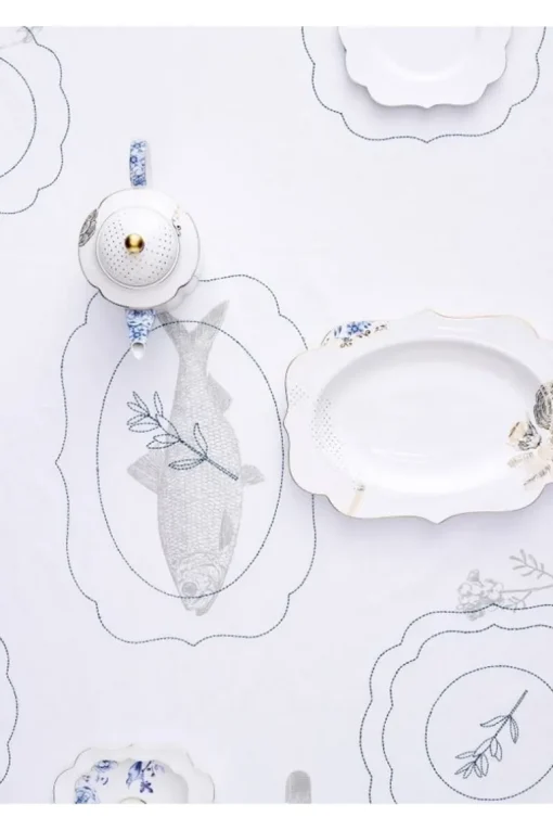 Royal White Oval Servierschale 40 cm