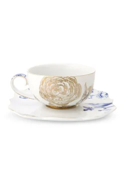 Royal White Tee Tasse & Untertasse