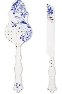 Royal White Tortenheber & Messer