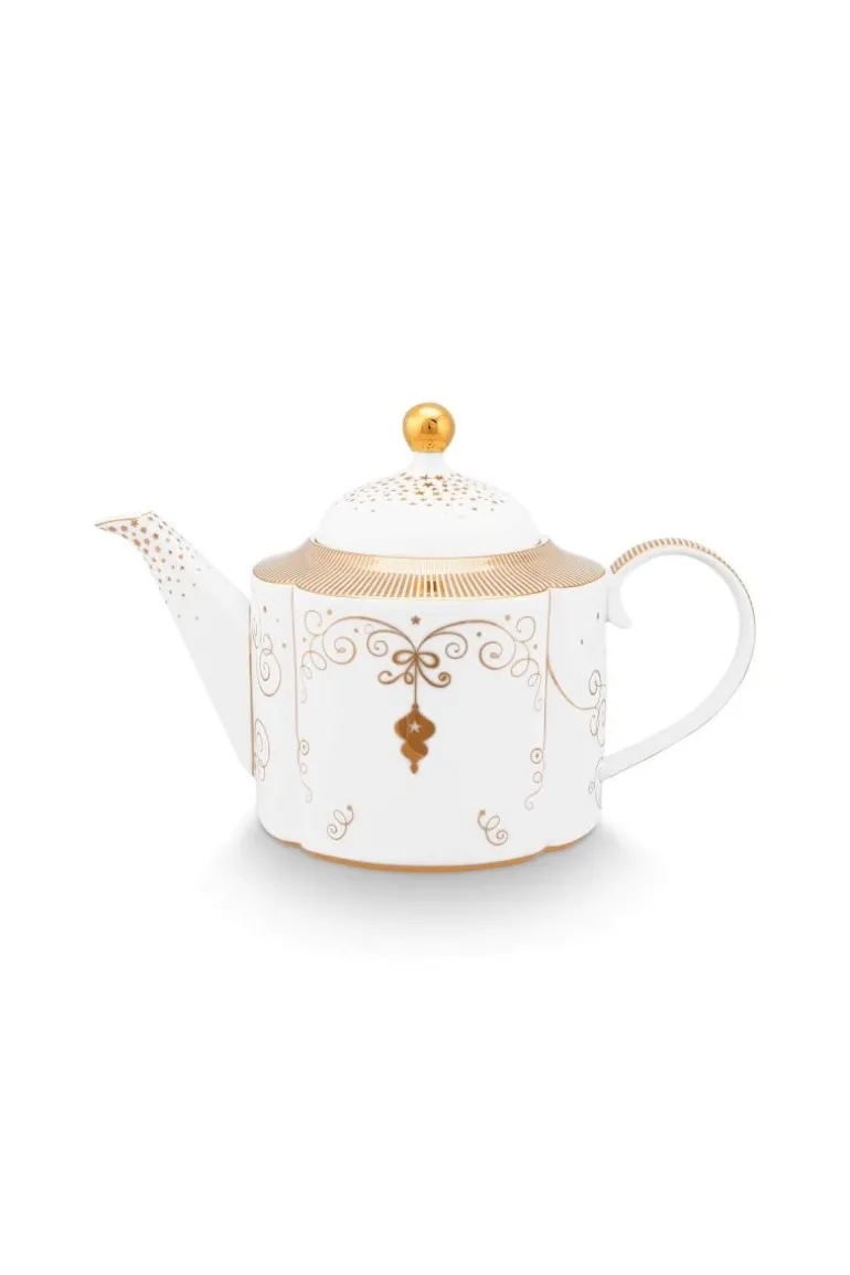 Royal Winter White Teekanne Gross