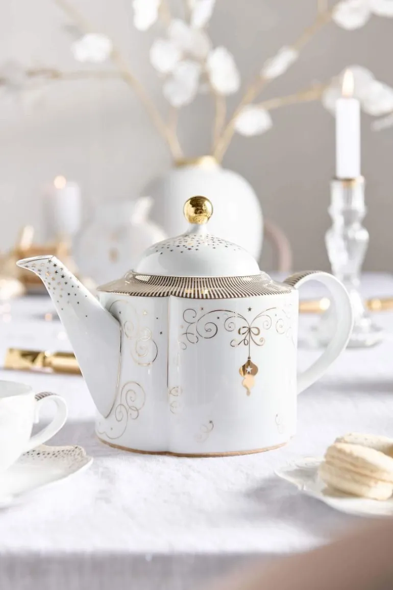 Royal Winter White Teekanne Gross