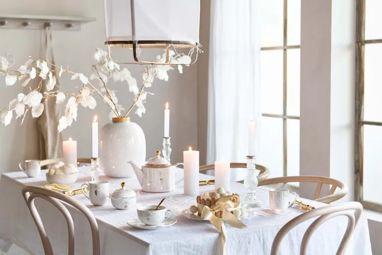 Royal Winter White Teekanne Gross