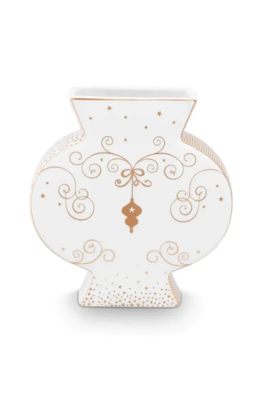 Royal Winter White Vase 16.5cm