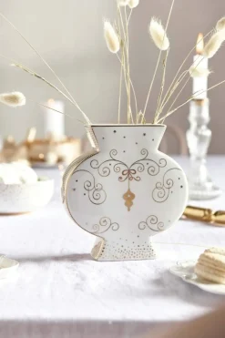 Royal Winter White Vase 16.5cm
