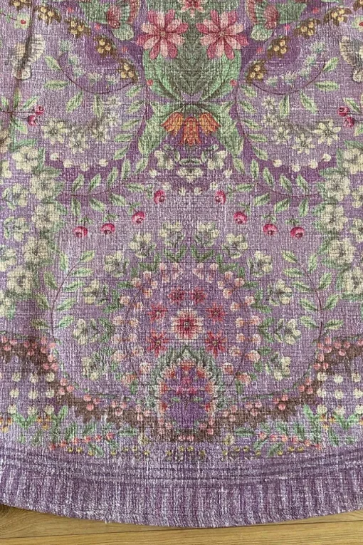 Runde Teppich Moon Delight by Pip Lila