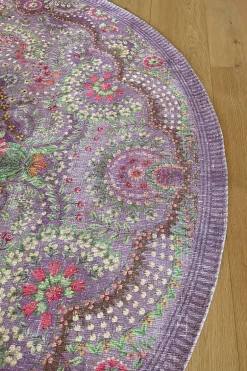 Runde Teppich Moon Delight by Pip Lila