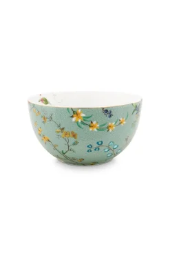 Schale Jolie Blumen Blau 12cm