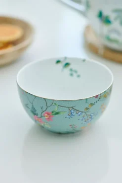 Schale Jolie Blumen Blau 12cm