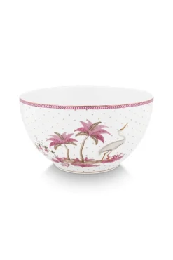 Schale Jolie Punkte Gold Rosa 18cm