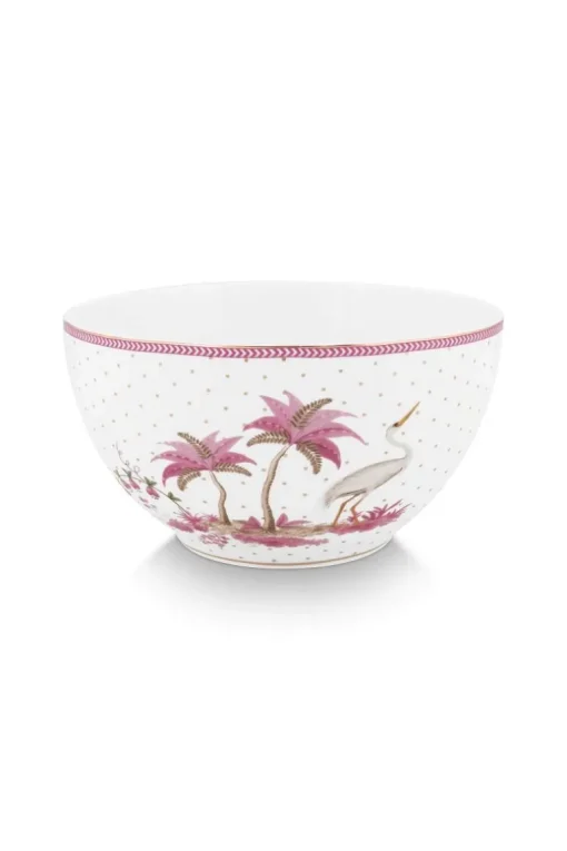 Schale Jolie Punkte Gold Rosa 18cm