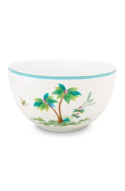 Schale Jolie Punkte Gold Blau 18cm