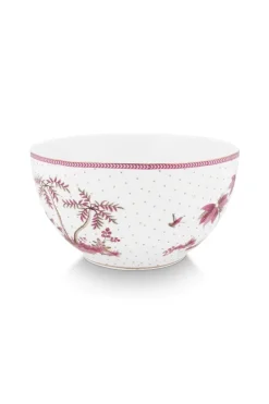 Schale Jolie Punkte Gold Rosa 18cm
