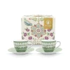 Set/2 Espresso Tassen & Untertassen Lily&Lotus Hellgrün