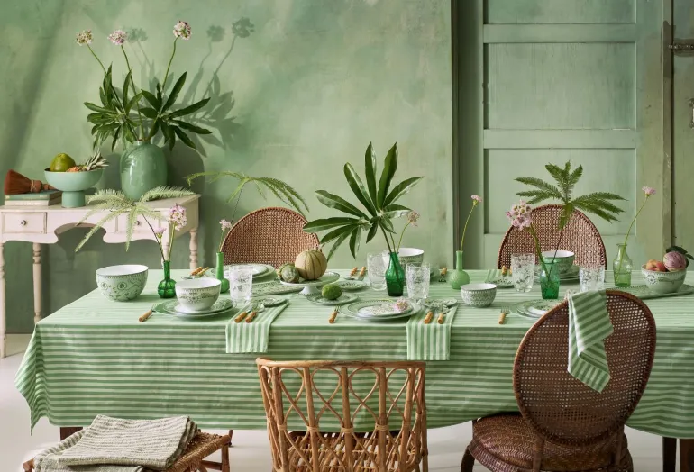 Set/3 Frühstück Set Lily&Lotus Hellgrün