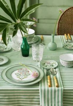 Set/2 Longdrinkgläser Blume Weiss