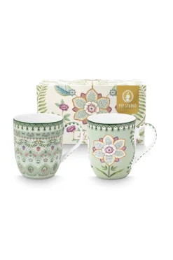 Set/2 Tassen Klein Lily&Lotus Hellgrün