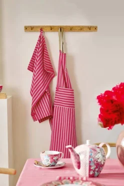 Stripes Schürze Rosa