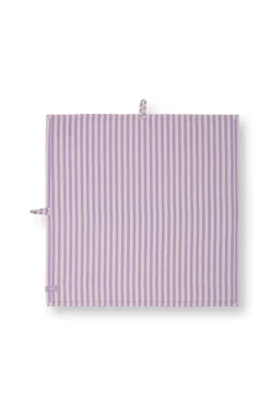 Stripes Set/2 Geschirrtüchern Lila
