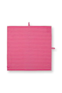 Stripes Set/2 Geschirrtüchern Rosa