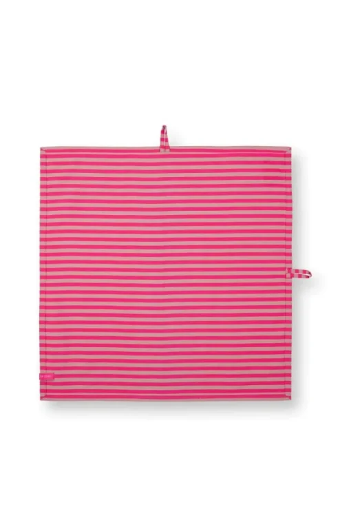 Stripes Set/2 Geschirrtüchern Rosa