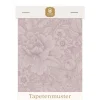 Tapetenmuster Casa dei Fiori Hellmauve