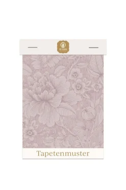 Tapetenmuster Casa dei Fiori Hellmauve