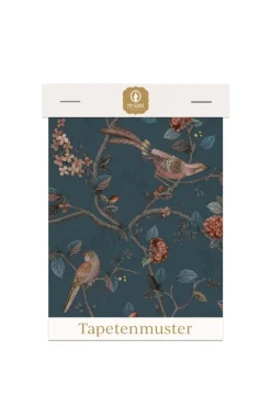 Tapetenmuster Good Nightingale Dunkelblau