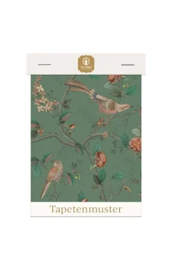 Tapetenmuster Good Nightingale Grün