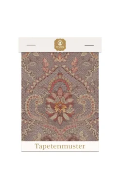 Tapetenmuster Saluti Mauve