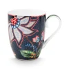 Tasse Gross Flower Blues Blau