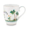 Tasse Gross Jolie Punkte Gold Blau