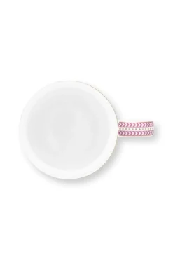 Tasse Gross Jolie Punkte Gold Rosa