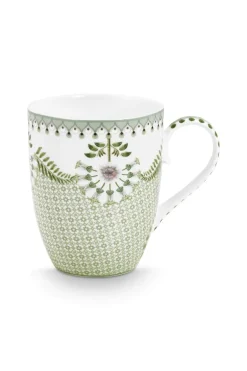 Tasse Gross Lily&Lotus Fliesen Hellgrün