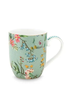 Tasse Klein Jolie Blumen Blau
