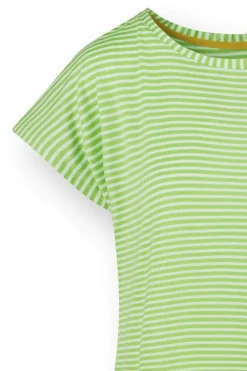 Tatum Top Kurze Ärmeln Little Sumo Stripe Grün